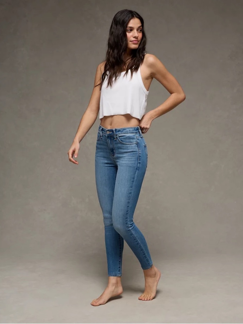 American Eagle Outfitters Light Blue Women’s Skinny Jeans